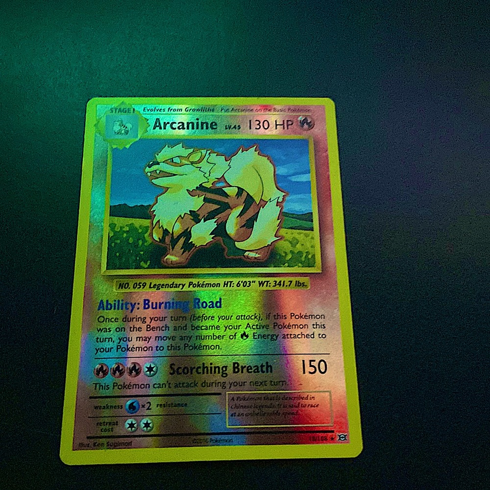 holographic arcanine